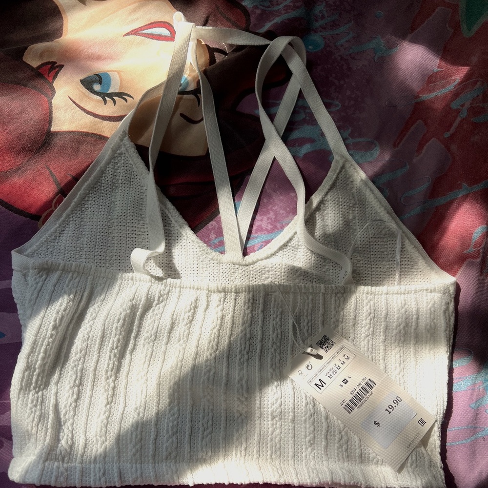 White Zar top